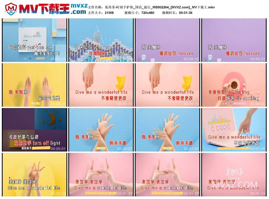 张芮菲-时刻手护你_国语_流行_MB502264